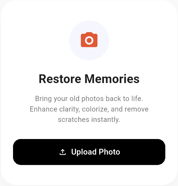Restore memories
